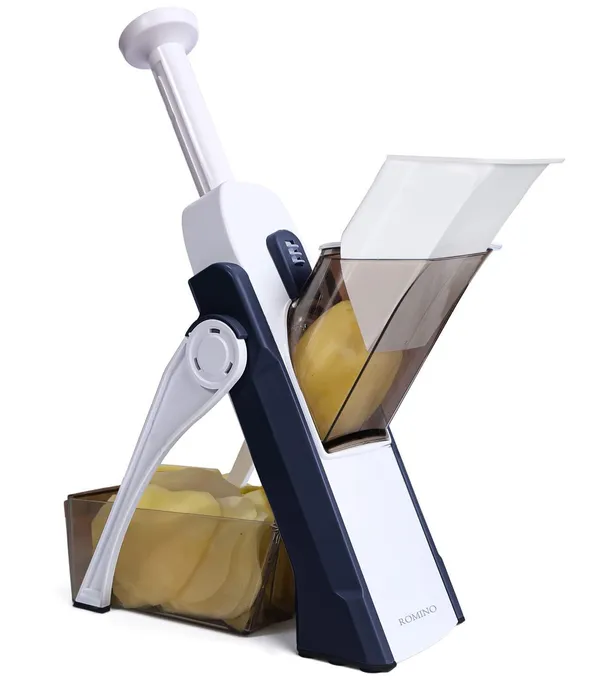 Multicolour_All-In-1_Multi-Purpose_Mandoline_Slicer_For_Vegetables_&_Fruits,_With_30+_Adjustments,_3_Different_Cuts,_And_Stainless_Steel_Blades,_650_Ml_+_Free_Knife