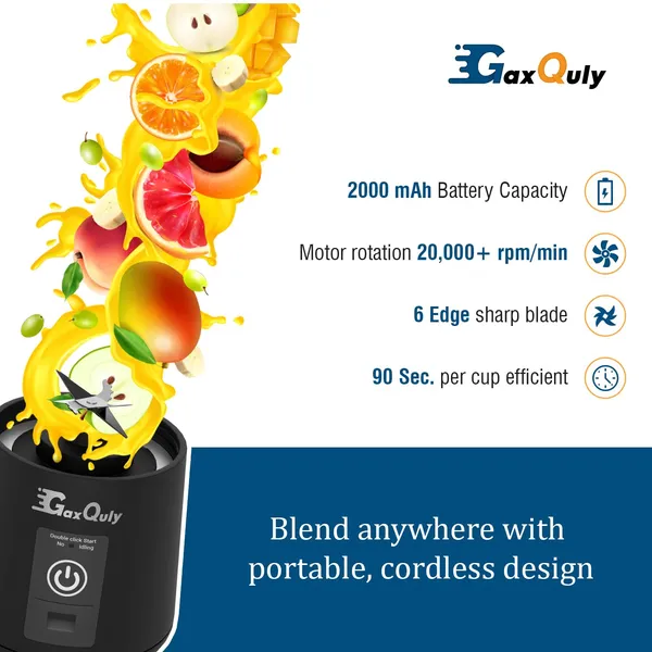Multicolour_Portable_Blender_Electric_Juicer_6_Blade_Usb_Rechargable_Blender_Shaker_For_Juices,_Shakes_And_Smoothies_(380Ml)
