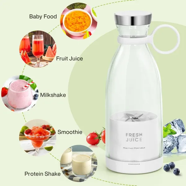 Multicolour_Portable_Blender,_Usb_Rechargeable_Mini_Juicer_Blender,_Electric_Juicer_Bottle_Blender_Grinder_Mixer,_Shakes_And_Smoothies,_Fruit_Juicer_Machine_+_Free_Gas_Lighter