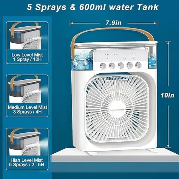 Multicolour_Portable_Humidifier_Air_Cooler_Mist_Fan_Mini_Cooler_With_3_Speed_Modes,_Water_Spray,_Led_Lights,_And_Timer_-_Usb_Personal_Desk_Fan_For_Home,_Office,_Shop
