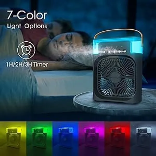 Portable_Humidifier_Air_Cooler_Mist_Fan_Mini_Table_Fan_for_Home_with_3_Speed_Mode_with_Water_Spray,_7_Color_LED_&_Timer,_USB_Personal_Cooler_Desk_Fan_for_Shop,_Office,_Kitchen