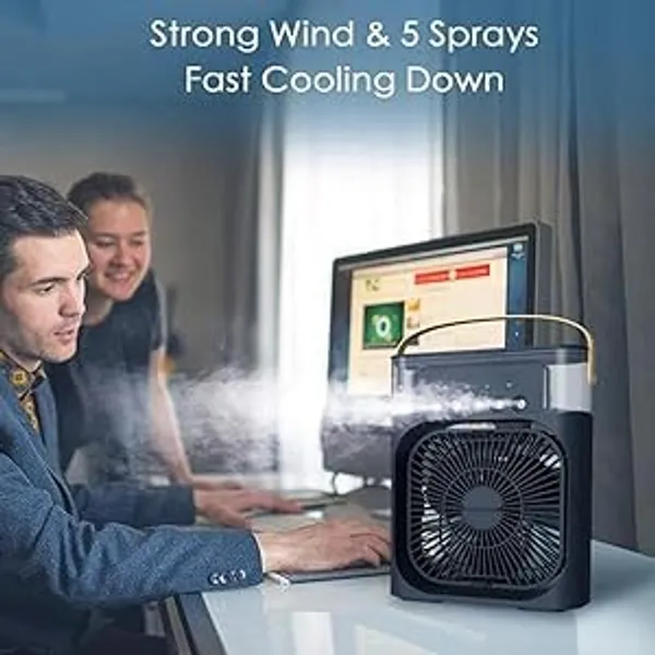 Portable_Humidifier_Air_Cooler_Mist_Fan_Mini_Table_Fan_for_Home_with_3_Speed_Mode_with_Water_Spray,_7_Color_LED_&_Timer,_USB_Personal_Cooler_Desk_Fan_for_Shop,_Office,_Kitchen