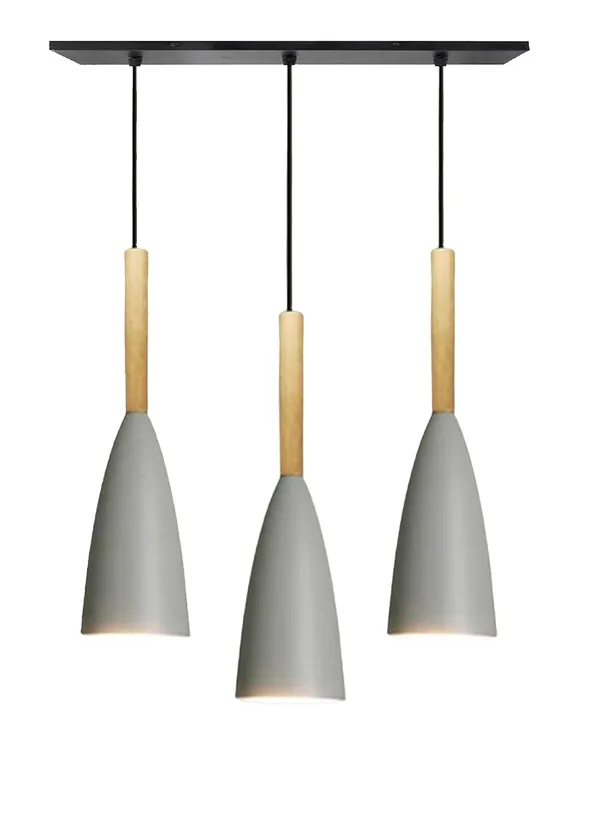 3_Light_Linear_Hanging_Glass_Shape_Shade_Light,_Grey,_Bulb_Not_Included