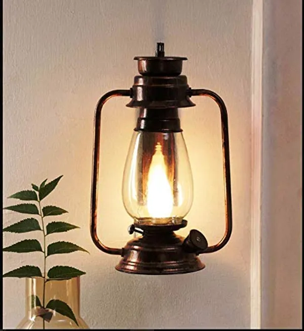 Lantern_Wall_Light_Sconce_Lamp_(Color:_Brass_Antique,_Bulb_Not_Included)