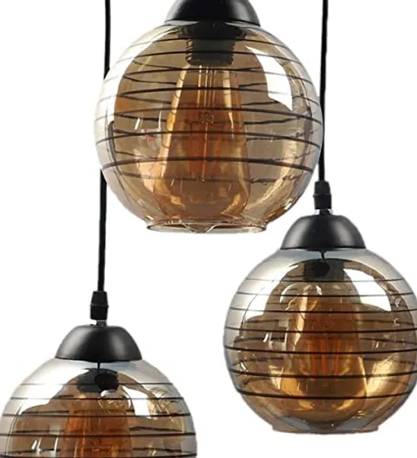 3_Lamp_Doom_Line_Luster_Glass_Designer_Cluster_Hanging_Chandelier_Light