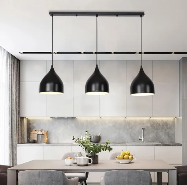 Aluminium_Hanging_Shade_Light,_Black,_3_Lamp_Linear_Set