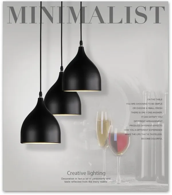 Aluminium_Hanging_Shade_Light,_Cluster_Set_Black_and_Inside_Gold_(Bulb_not_included)