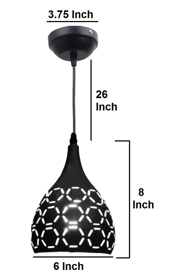 Aluminium_Cut_Hanging_Light_Ceiling_Pendant_Lamp,_6Inch_Dia_Black