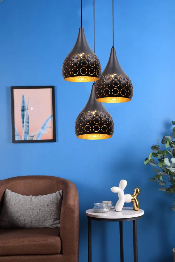 Metal_Cut_3_Light_Cluster_Hanging_Light_Ceiling_Pendant_Lamp,_Black