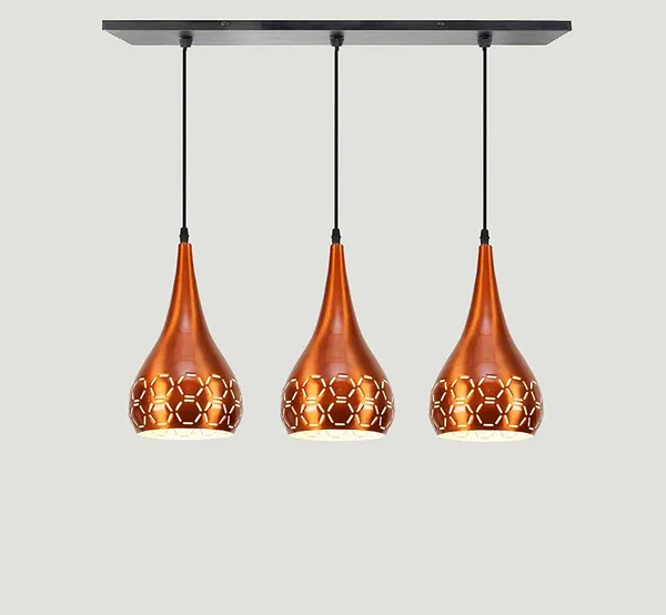 Metal_Cut_3_Light_Linear_Hanging_Light_Ceiling_Pendant_Lamp,_6"_Small,_Orange