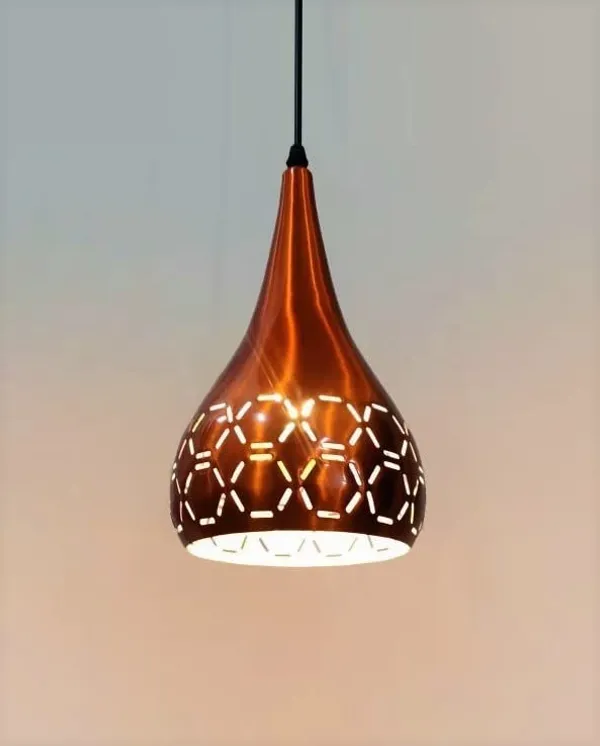 Metal_Cut_3_Light_Cluster_Hanging_Light_Ceiling_Pendant_Lamp,_6"_Small,_Orange