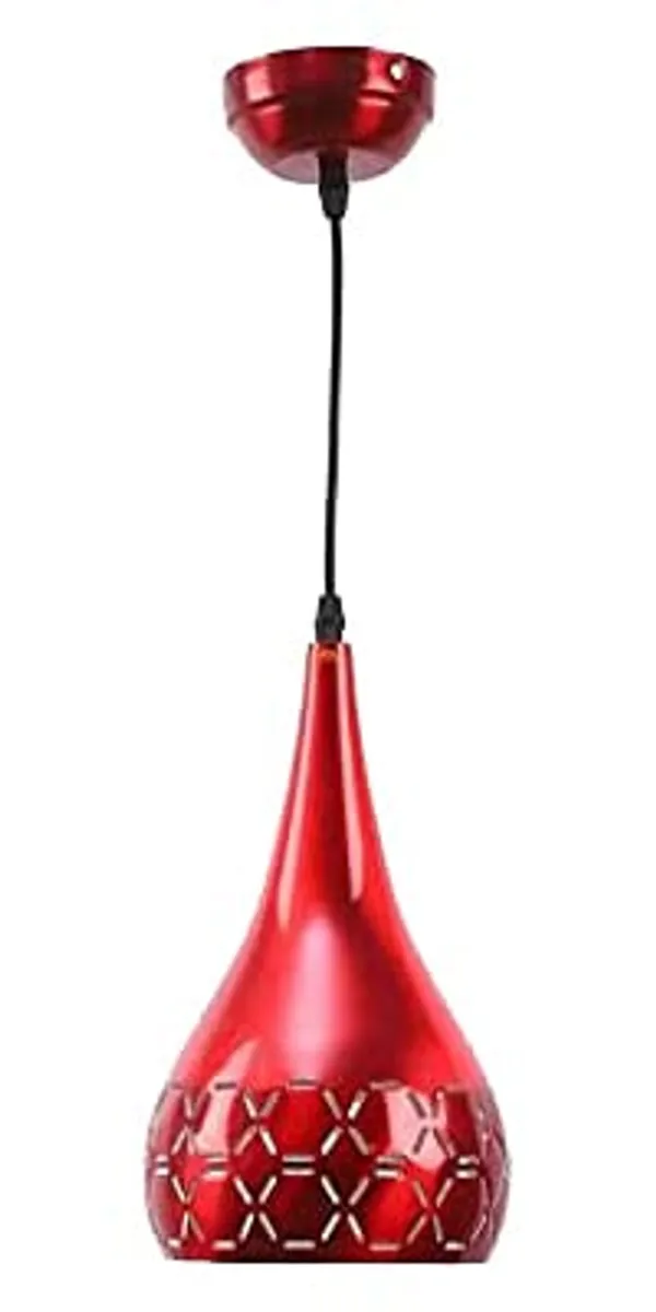 Metal_Cut_Hanging_Light_Ceiling_Pendant_Lamp,_6"_Small,_Red