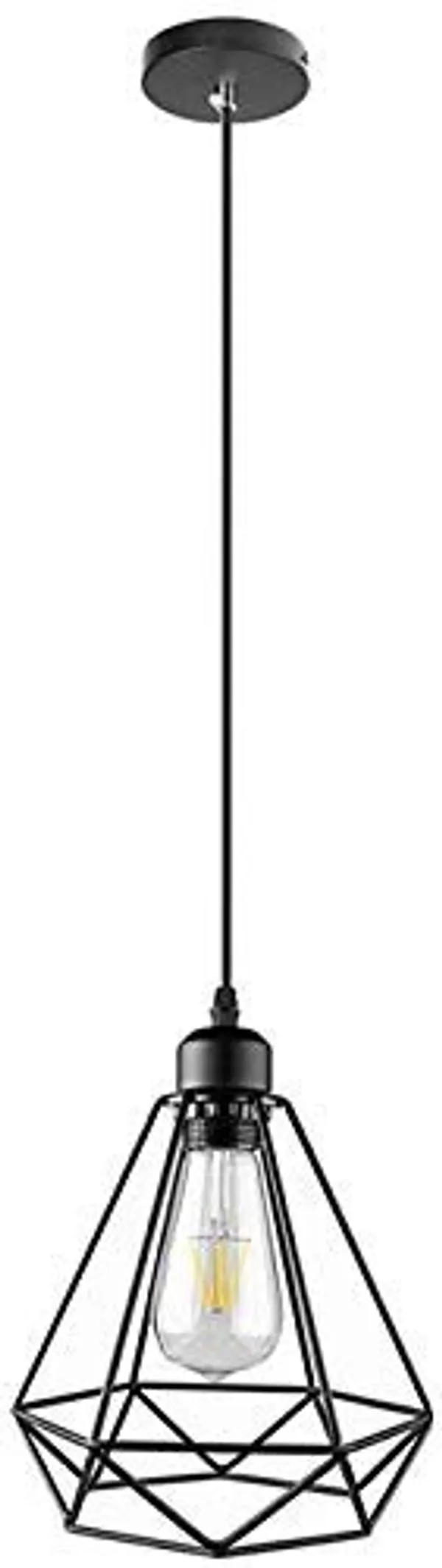 Metal_Diamond_Cadge_Hanging_Light_Pendant_Lamp,_Black,_Bulb_not_included