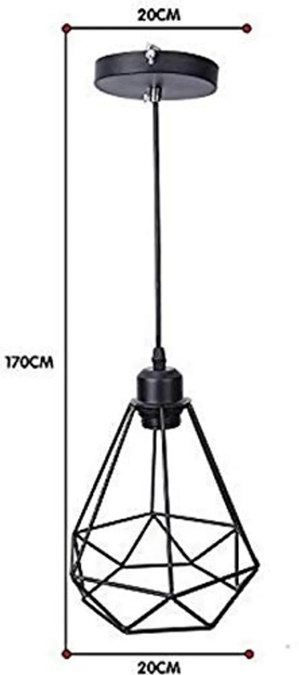 Metal_Diamond_Cadge_Hanging_Light_Pendant_Lamp,_Black,_Bulb_not_included