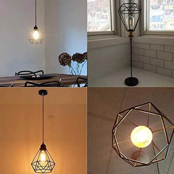 Metal_Diamond_Cadge_Hanging_Light_Pendant_Lamp,_Black,_Bulb_not_included