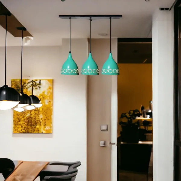 Aluminium_3_Light_Linear_Hanging_Laser_Cutting_6_Inches_Shade_Light,_Green