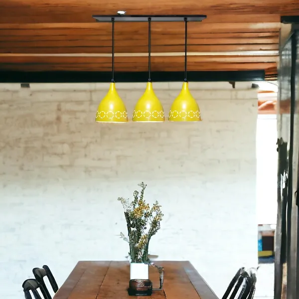 Aluminium_3_Light_Linear_Hanging_Laser_Cutting_6_Inches_Shade_Light,_Yellow