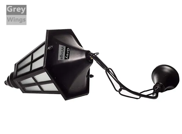 Pendant_Lamp,_Black_with_frosted_Glass,_Bell_Shape,_Bulb_Not_Included