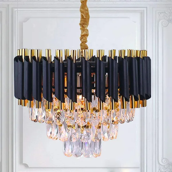 Black_Mamba_Chandelier,_Hanging_Light,_Pendent_Lamp_(Metal_and_Crystal)_12_Inch
