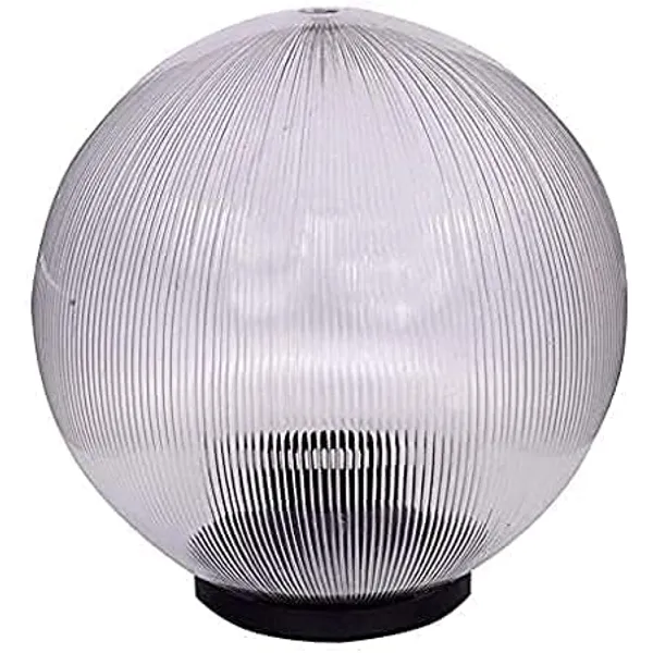 Outdoor_Gate/Pillar/Garden_Light,_Transparent,_6_Inch,_Pack_of_1