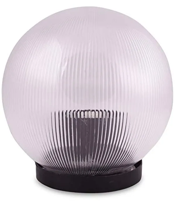 Outdoor_Gate/Pillar/Garden_Lamp,_Transparent,_8_Inch,_Pack_of_1
