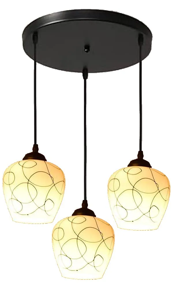 GreyWings_3_Light_Cluster_Hanging_Light_for_Modern_Ceiling_Pendant_Glass