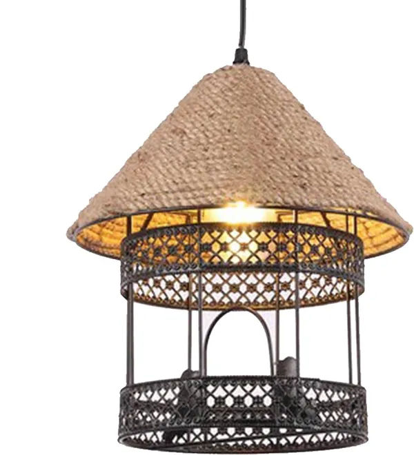 Black_&_Jute_Love_Bird_Cage_Pendants_Ceiling_Lamp_(Bulb_not_included)