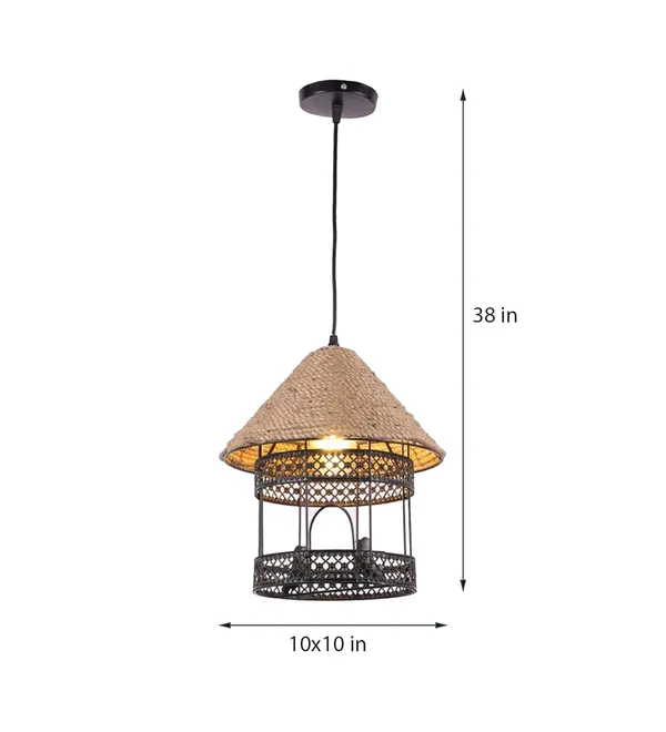 Black_&_Jute_Love_Bird_Cage_Pendants_Ceiling_Lamp_(Bulb_not_included)