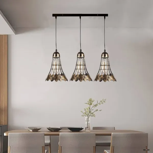 Shuttle_Hanging_Pendants_3_Light_Linear_Chandelier_E27_Holder,_(Color_Copper_Antique)