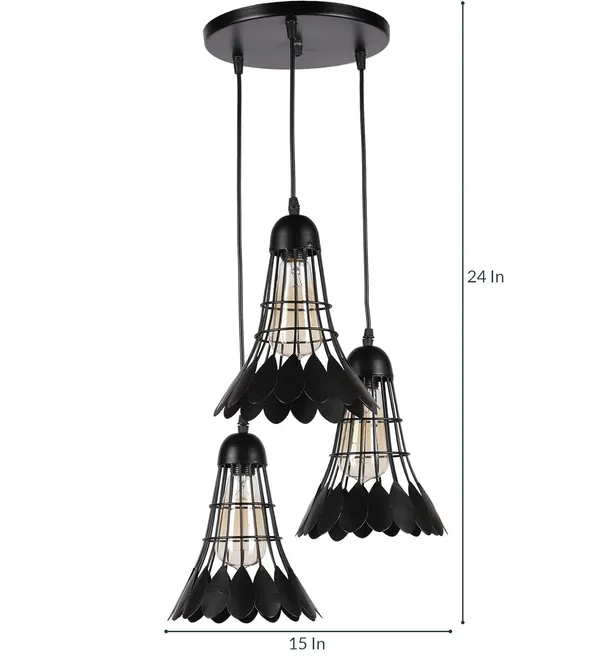 Metal_3_Light_Shuttle_Cluster_Pendant_Lights_Lamps_Hanging_Lights_(Black)