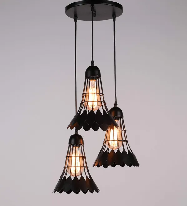 Metal_3_Light_Shuttle_Cluster_Pendant_Lights_Lamps_Hanging_Lights_(Black)
