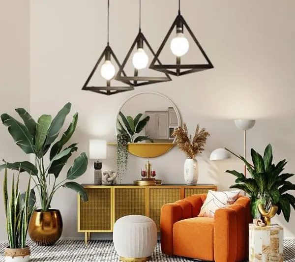 Metal_Triangle_Shape_Hanging_Light_Linear_Base_Black