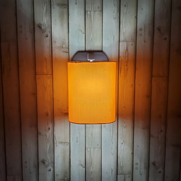 Wooden_Surface_Mounted_Classic_Fabric_Oval_Shape_Wall_Lamps_Yellow