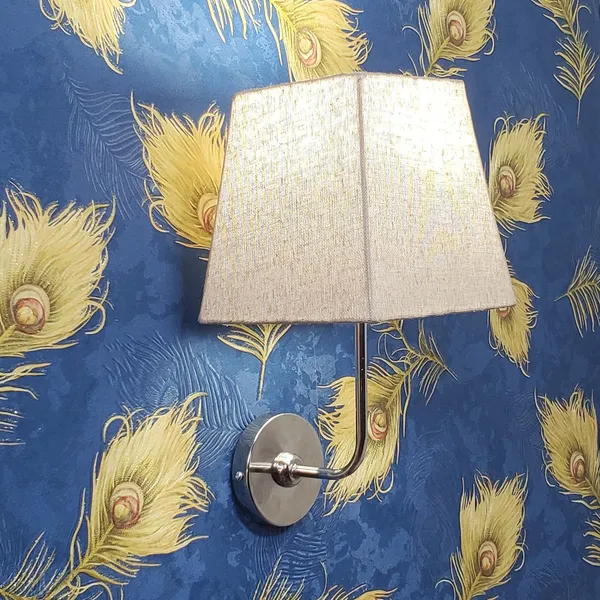 Fabric_Square_Shade_Wall_Light_with_Chrome_Fitting_Jute_(Bulb_not_included)