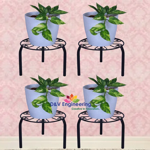 Heavy_Duty_Planter_Stand/Flower_Pot_Stand,_Dia:_27cm,_Height:20cm_(DVPOT-15B-04)