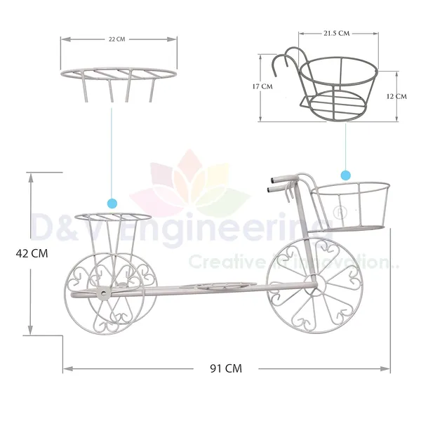 3-Tiered_Indoor/Outdoor_Tricycle_Plant_Stand,_Pot_stand_-Grey_(DVPOT-26W)