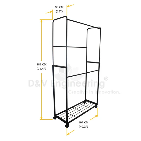 Heavy_duty_cloth_hanger_rack_with_wheel,garment_rack,drying_rack_for_hanging_cloths_for_home_with_shelf_,_Black_(DVCH-01B)