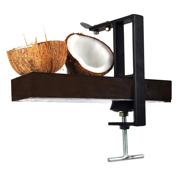 Black_Steel_Table_Mountable_Coconut_Scraper/grater,__(DVCS-01B)