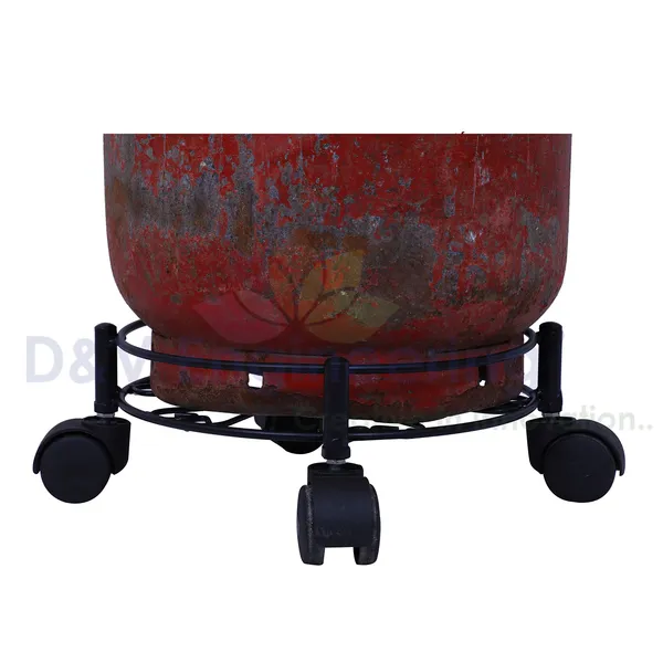 Heavy_Duty_Easy_Movable_LPG_Cylinder_Trolley,_Gas_Cylinder_Stand_with_Wheels_-_Black_(Round)_DVCT-01B