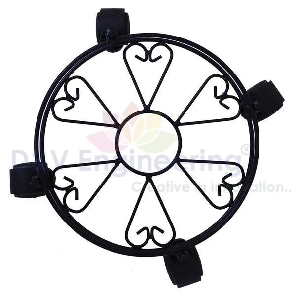 Heavy_Duty_Easy_Movable_LPG_Cylinder_Trolley,_Gas_Cylinder_Stand_with_Wheels_-_Black_(Round)_DVCT-01B