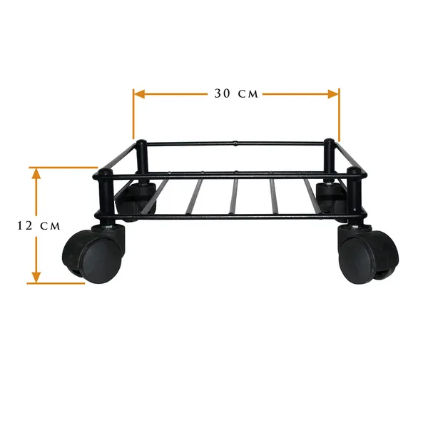 Heavy_Duty_Easy_Movable_LPG_Cylinder_Trolley,_Gas_Cylinder_Stand_with_Wheels_-_Black_(Square)_DVCT-02B
