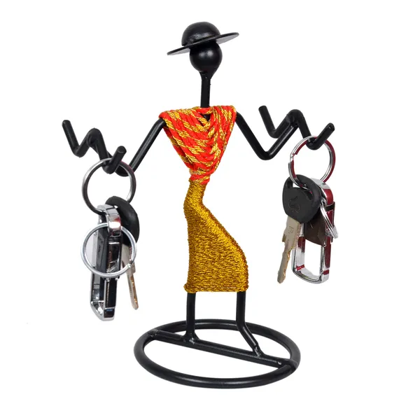Unique_Key_Stand/Key_Holder/Table_Top_Key_Holder/Key_Organizer/Key_Stand_For_Home_Decor/Showpiece_For_Living_Room_Decor_(Multi_Color)_DVKH-01R