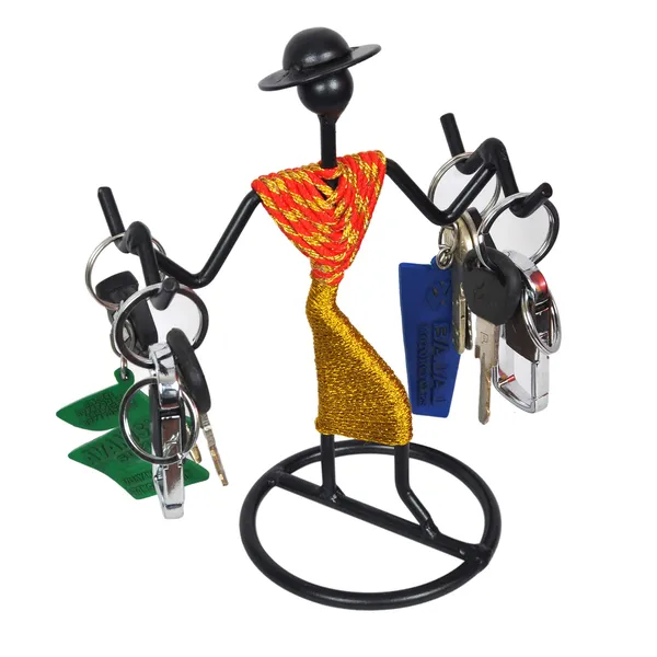 Unique_Key_Stand/Key_Holder/Table_Top_Key_Holder/Key_Organizer/Key_Stand_For_Home_Decor/Showpiece_For_Living_Room_Decor_(Multi_Color)_DVKH-01R
