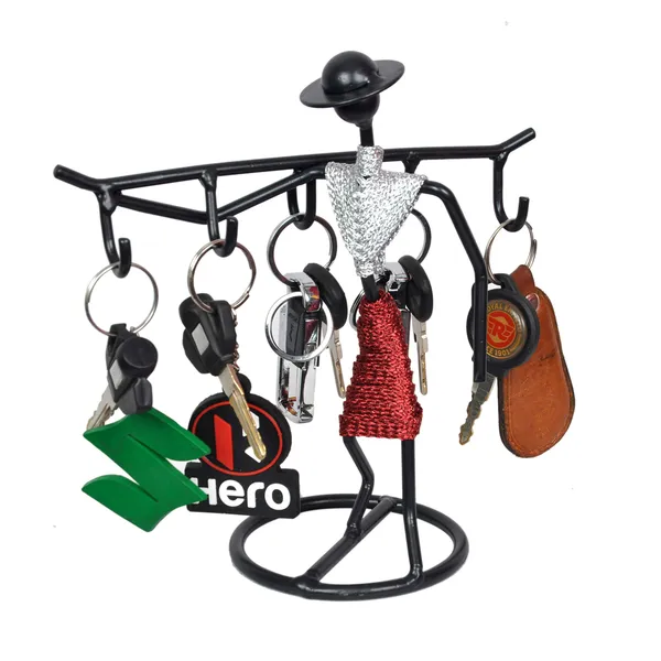 Unique_Tabletop_Key_Holder_for_Home_Decor/showpiece_for_Living_Room_Decor_(Multi-Color)_DVKH-02B-SR