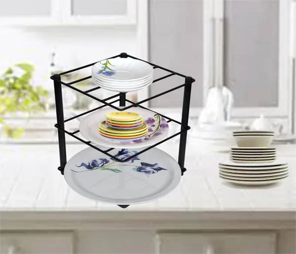 Multi_Purpose_3-Tier_Kitchen_Corner_Shelf_Rack,_Cabinet_Organizer/Tray_(DVKS-01B)