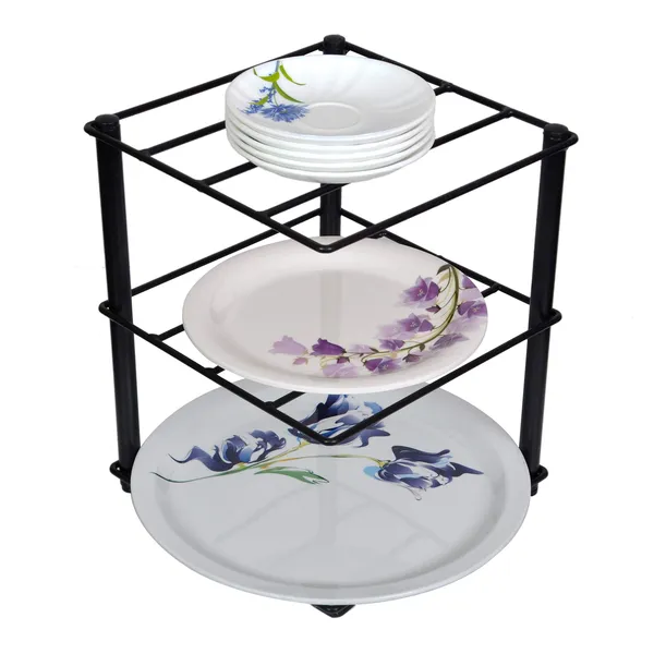 Multi_Purpose_3-Tier_Kitchen_Corner_Shelf_Rack,_Cabinet_Organizer/Tray_(DVKS-01B)