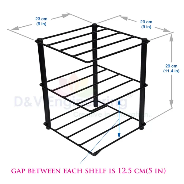 Multi_Purpose_3-Tier_Kitchen_Corner_Shelf_Rack,_Cabinet_Organizer/Tray_(DVKS-01B)