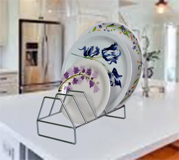 Plate_Rack_|_Dish_Rack_|_Lid_Holder_Utensil_Rack_for_Kitchen_-_5_Sections|_with_Anti-Rust_Zink_Coated(Alloy_Steel)_DVKS-02Z