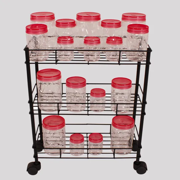 3-Tier_Kitchen_Rack_Organizer,_Kitchen_Trolley,_Rolling_Cart_with_Wheels_for_kitchen_to_storage_vegetables,spice_jars,_small_kitchenware_-_Black_(DVKS-06B-3T-WL)