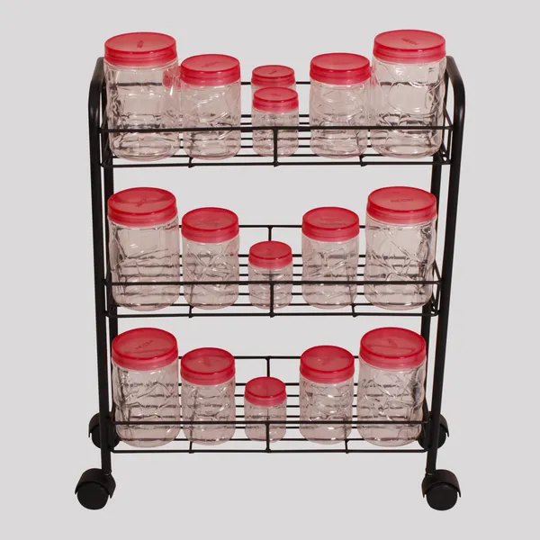 3-Tier_Kitchen_Rack_Organizer,_Kitchen_Trolley,_Rolling_Cart_with_Wheels_for_kitchen_to_storage_vegetables,spice_jars,_small_kitchenware_-_Black_(DVKS-08B-3T-WL)